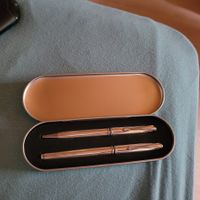 Schreibset mit Stift und Kugelschreiber im Etui Genius