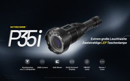 Nitecore P35i - LED und Laser-Licht