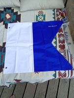 Tauchflagge Aqua Lung blau weiss neuwertig