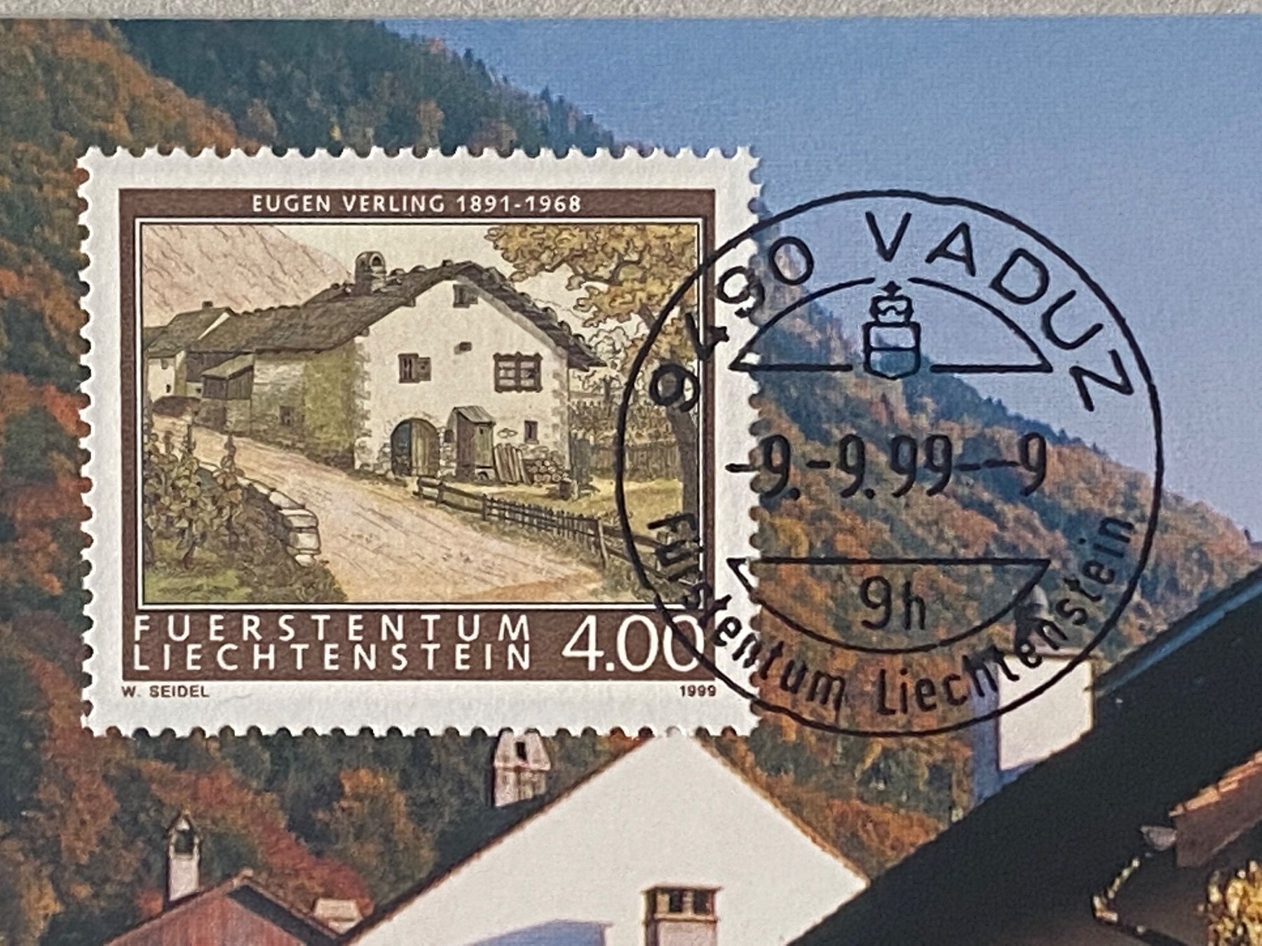 Tutti i francobolli: 1156 FDC 9.9.99 — 9 – Usato da Aarau venduto da hilde47 1