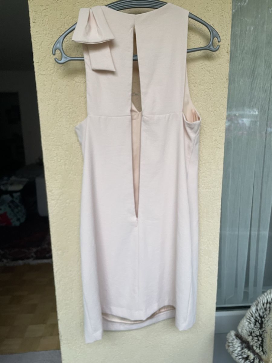 Mango Kleider: Elegantes Sommerkleid Mango, Grösse S, Beige – Gebraucht aus Au/ZH von markthallerapperswil 4