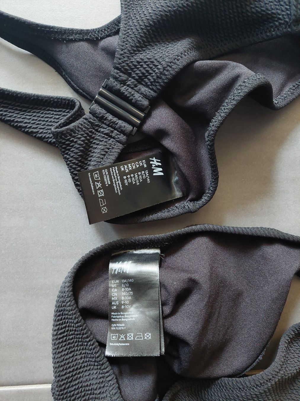 H&M Costumi da bagno & Bikini: Bikini Mädchen Grösse 134/140 – Usato da Bülach venduto da onkyo 2
