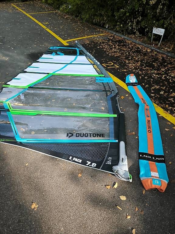 Surf: Windsurfsegel Duotone E_Pace 7.8 m2 – D'occasion à Rümlang par Indy521 1