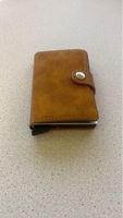 Card Wallet Kreditkarten Etui Braun