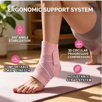 NEUE leichte Fussgelenk Bandage rosa Gr. S - 226439