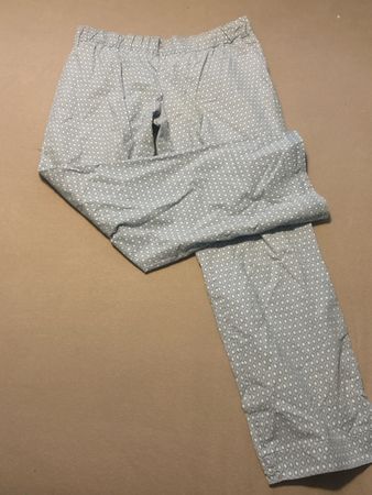 Sommerhose mit Muster, Grösse 36/38, hell und luftig!