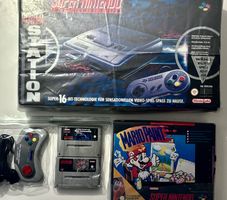 NINTENDO, SNES-KONSOLE & MARIO PAINT, OVP, PAL