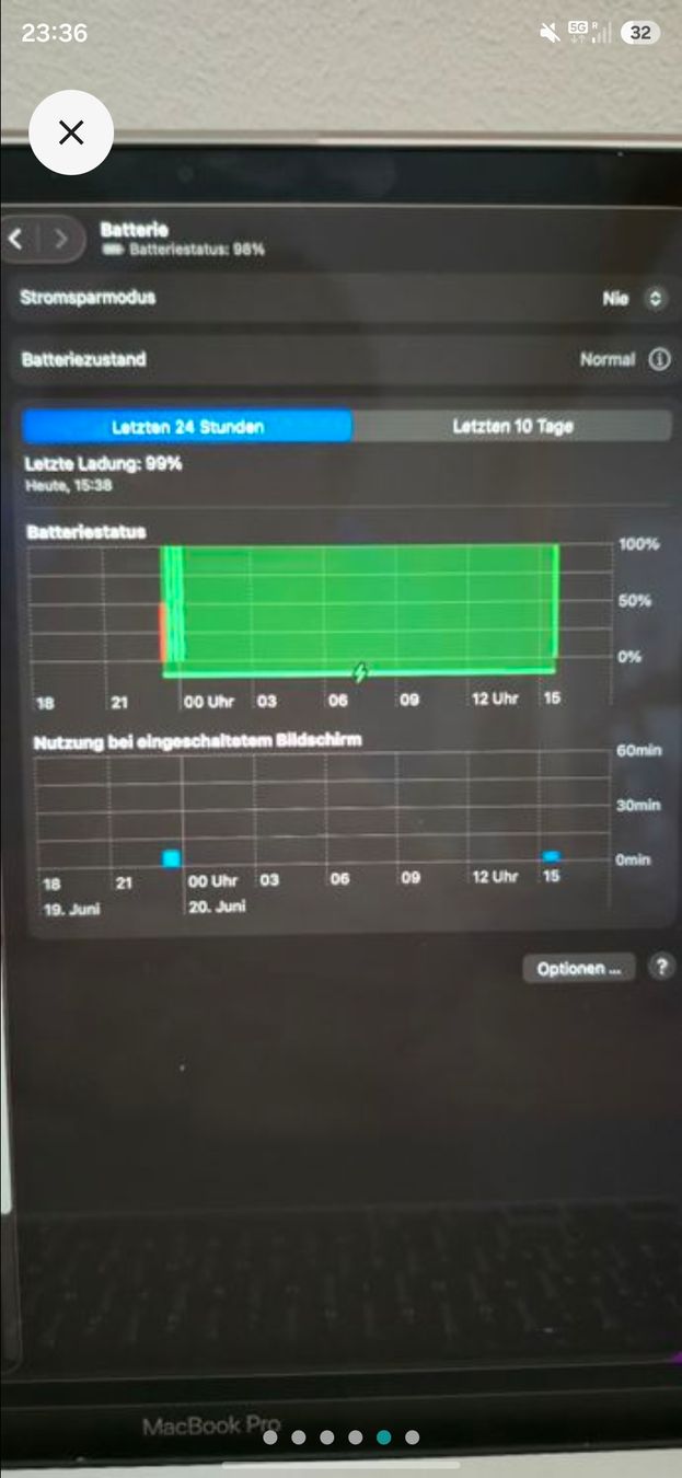 Apple Notebooks: MacBook Pro 16" 2019 16GB RAM – Gebraucht aus Zizers von Mofa022 3