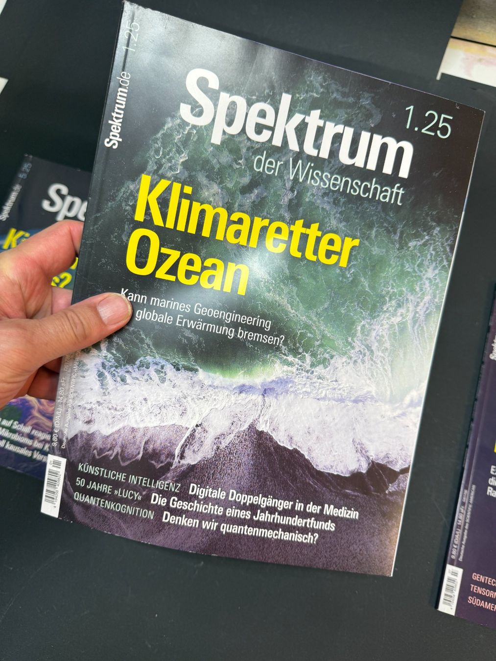 Riviste & Magazine: 3 Hefte Spektrum der Wissenschaft – Usato da Lützelflüh-Goldbach venduto da Napfnugget01 2