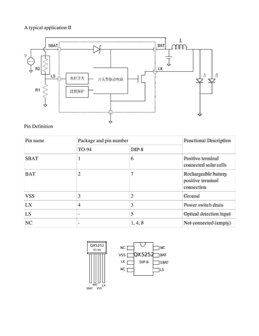 Componenti elettronici: IC 5252 4-Pol LED Driver IC Chip Solar – Nuovo e nell'imballaggio originale da Bonstetten venduto da wudeli79 2