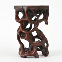 Chinesischer Hartholz Display Holzstand #g5, ex Sammlung