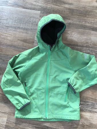 Kinder Softshell Jacke, Grün , Gr. 140