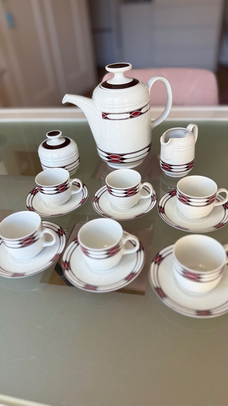 Set di piatti: Café vintage Mitterteich Bavaria – Usato da Genève venduto da bel_8yrq