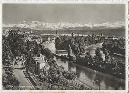 ZÜRICH.   Limmat-Platzspitz-Sihl