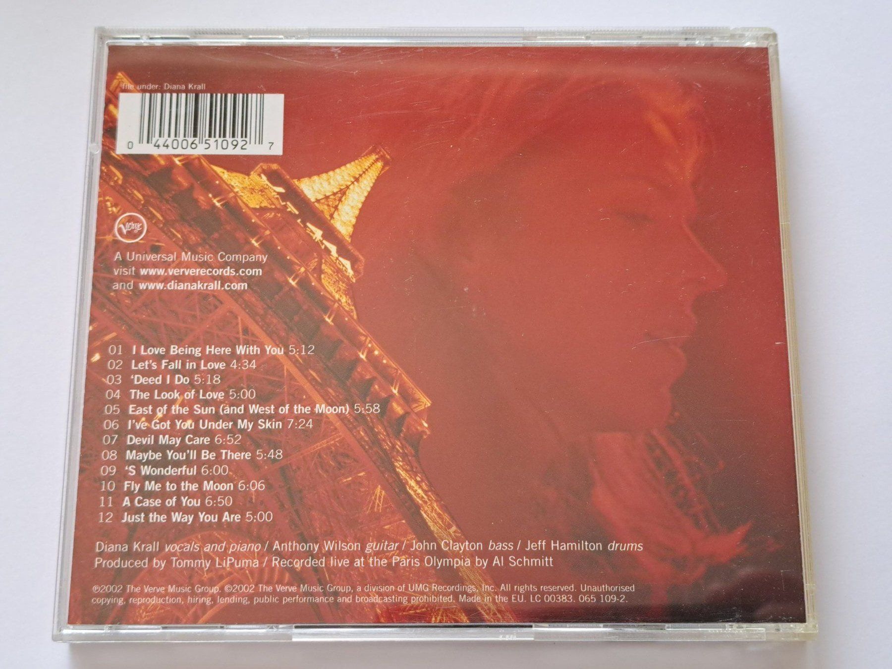 CD: Cd Diana Krall - Live in Paris – Usato da Pully venduto da bro_n52j 1