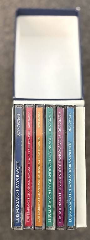 CD: Luis Mariano. Coffret "Toutes ses chansons", 6 CDs – Nuovo (secondo la descrizione) da Wallisellen venduto da pie_mf67 2