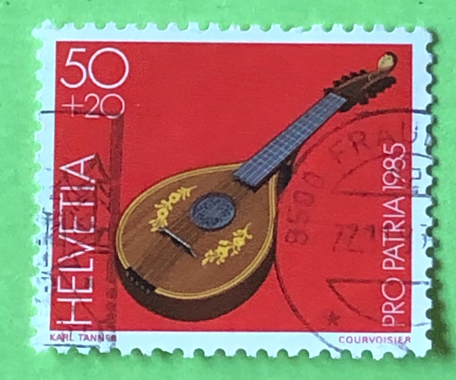 Tous les timbres: Nr.B 208 GESTEMPELT Halszither,Bern 1985   – D'occasion à Aarau par Billa007