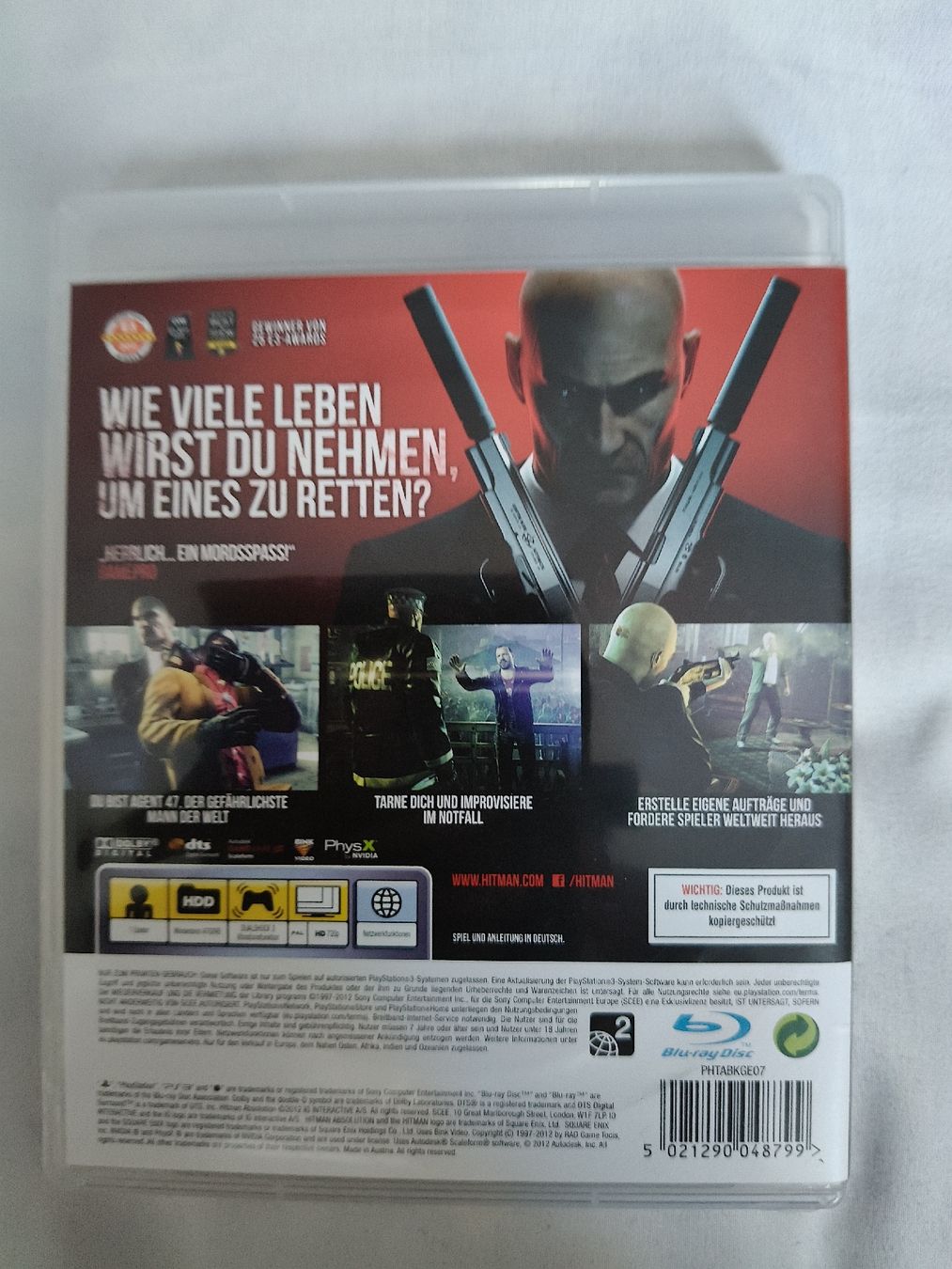 Sony Giochi: Hitman: Absolution - PS3 – Usato da St. Gallen venduto da Ringa72 1