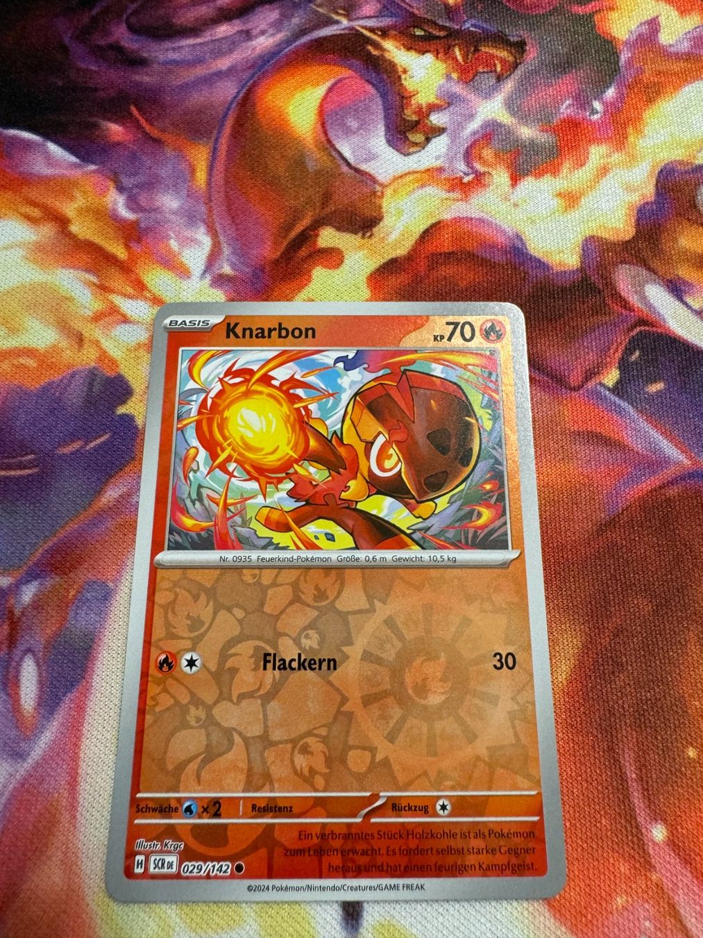 Pokémon Carte collezionabili: Knarbon (SCR 029) / Reverse Holo / Stellarkrone – Nuovo (secondo la descrizione) da Bülach venduto da CherryBlu