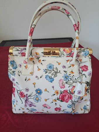 Flower Bag in Leder