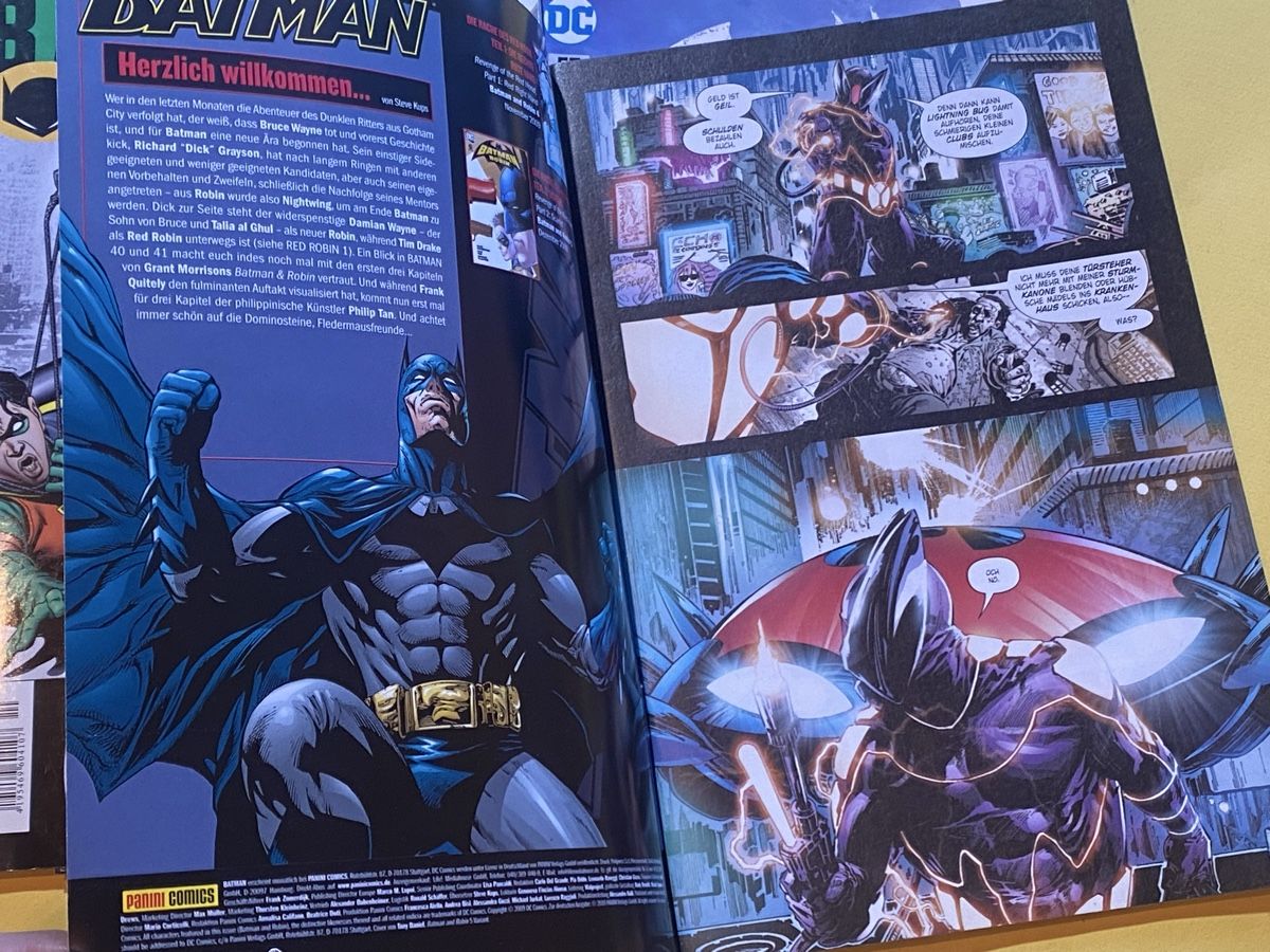 Comics: 4 Batman Comics Konvolut, u.a. Panini Comics – Gebraucht aus Zuerich von SonderArt-Wertgut 2