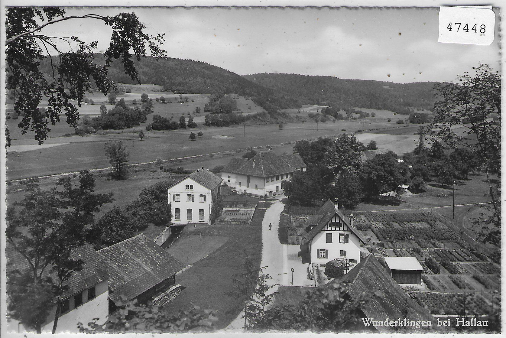 Cartoline postali: Wunderklingen bei Hallau – Usato da Ettingen venduto da Kartenplanet