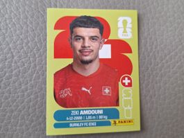 Panini WM 26 - Zeki Amdouni- SUI20