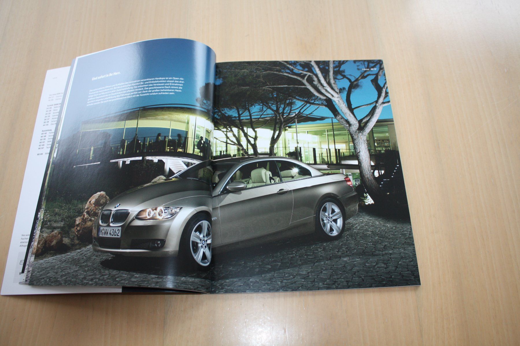 BMW Documenti: BMW 3er Cabrio Prospekt (E93) - 2007 – Usato da Wikon venduto da erwin400 7