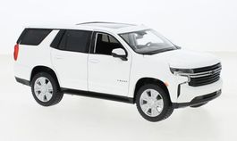Chevrolet Tahoe V seit 2020 weiss      1:24-1:26 von Maisto