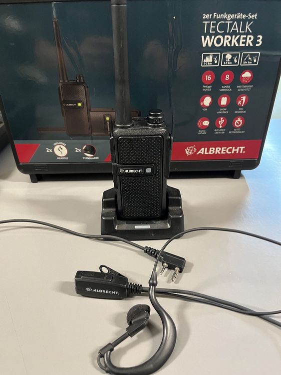Albrecht TecTalk Worker 3 Funkgeräteset 2 Koffer à 2 Geräte (Gebraucht ...