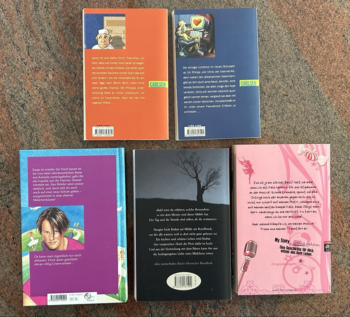 Libri: 5 Jugendbücher fast wie neu – Usato da Niederurnen venduto da Chr_ccd7 1