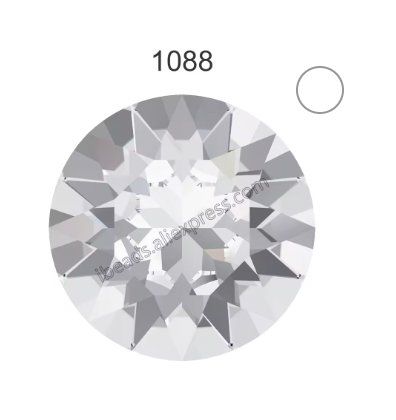 Tutte le decorazioni: 1088 XIRIUS Chaton Pointed Back Foiled Rhinestone – Nuovo e nell'imballaggio originale da Genève venduto da AGBERG