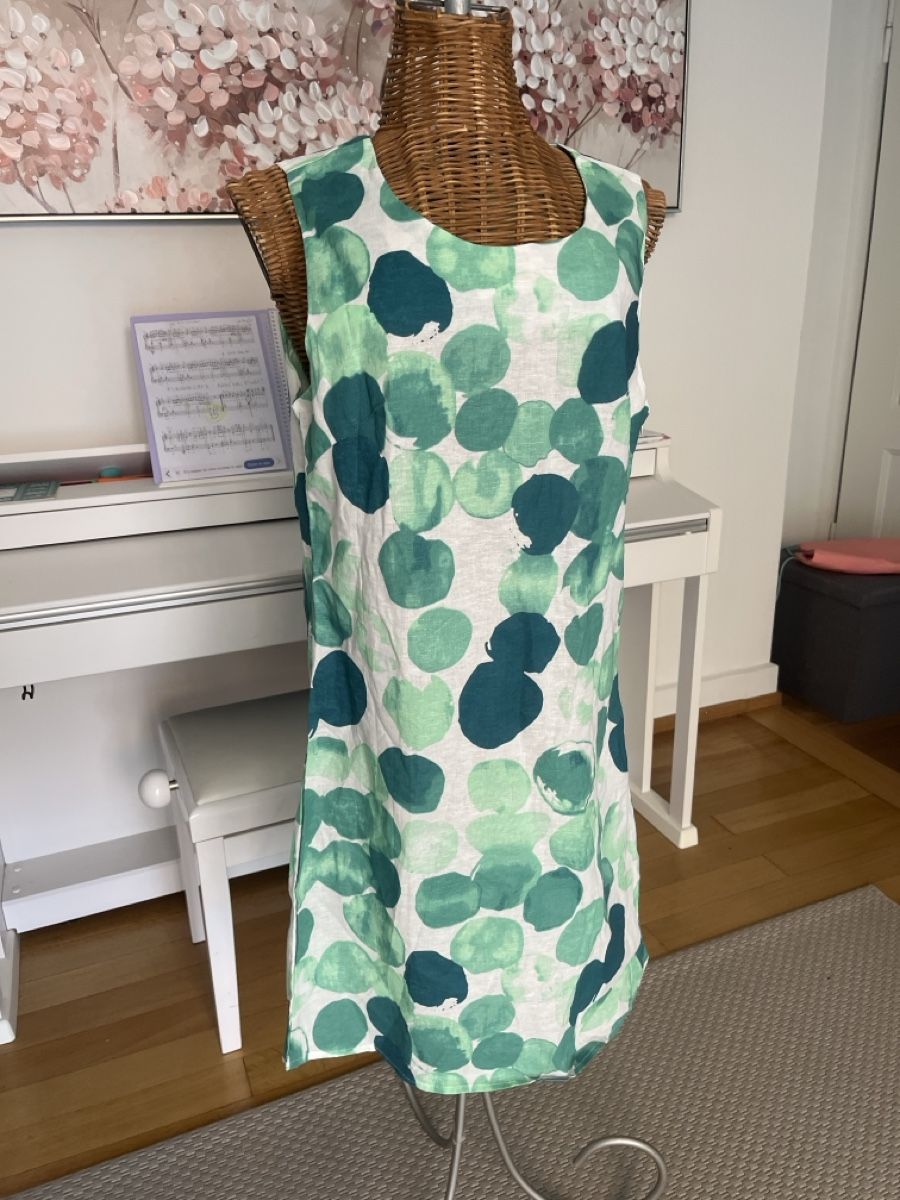 Kleider: Leinenkleid, DueM, grün, S/M – Gebraucht aus Solothurn von Bobesch08 2
