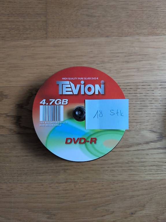 Tous les DVDs: Tevion DVD-R Rohlinge, 18 Stück – D'occasion à Luzern par distract 3