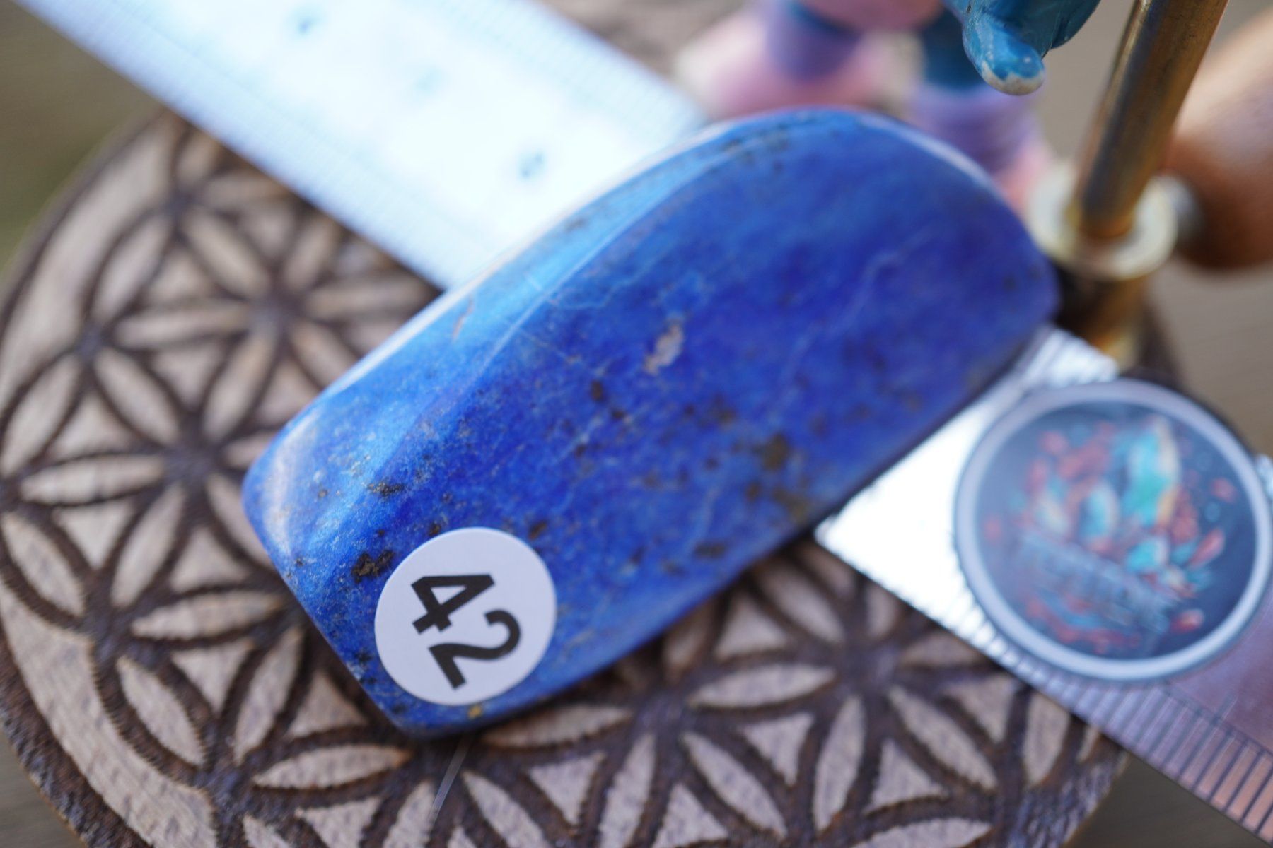 Minerali & Pietre curative: Lapis Lazuli  no42   ab  1.-     Räumung – Nuovo e nell'imballaggio originale da Eschenbach SG venduto da topstone 3