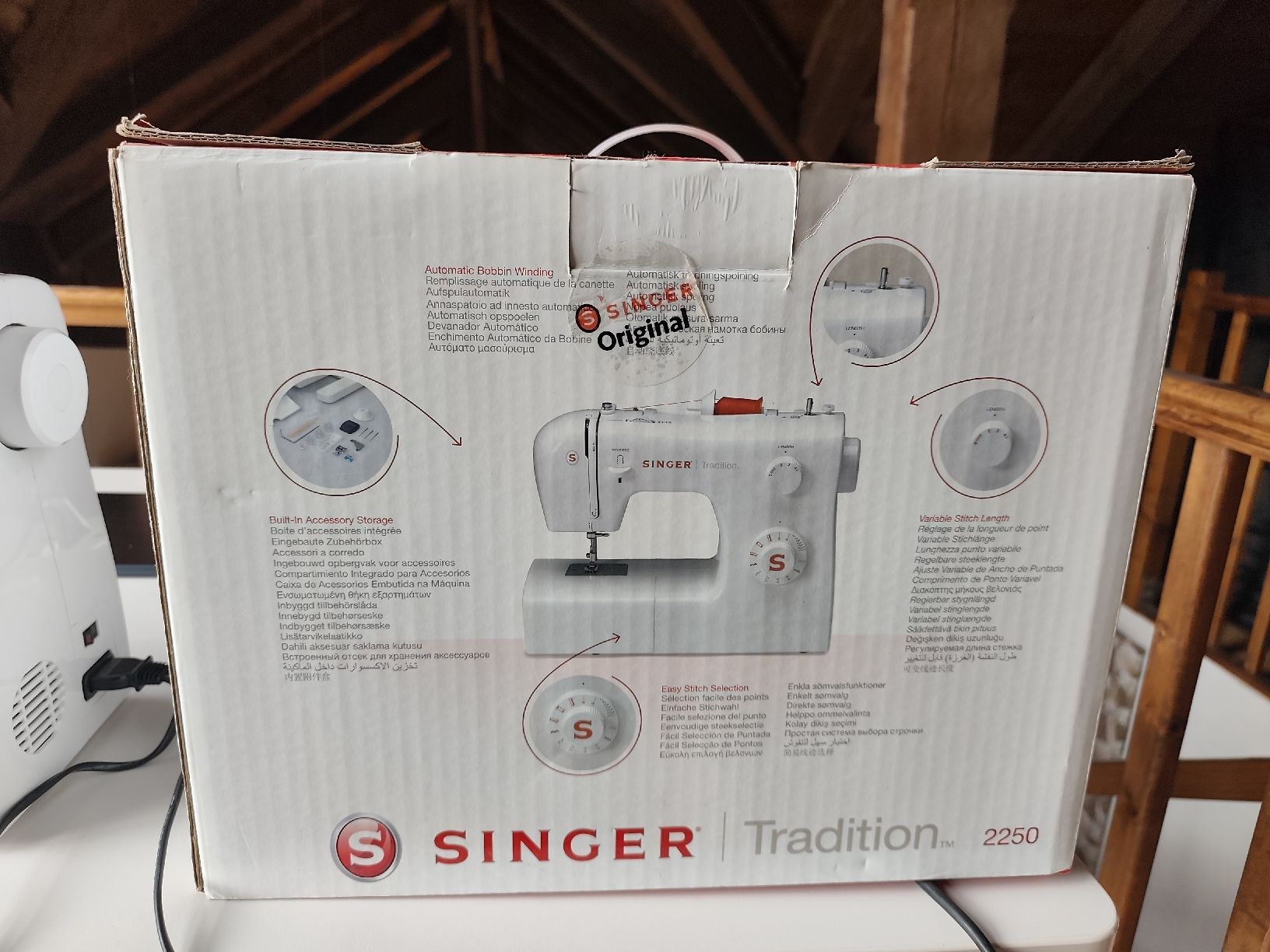 Singer Macchine da cucire: Singer Tradition 2250 machine a coudre – Usato da La Roche FR venduto da seashellfan 2