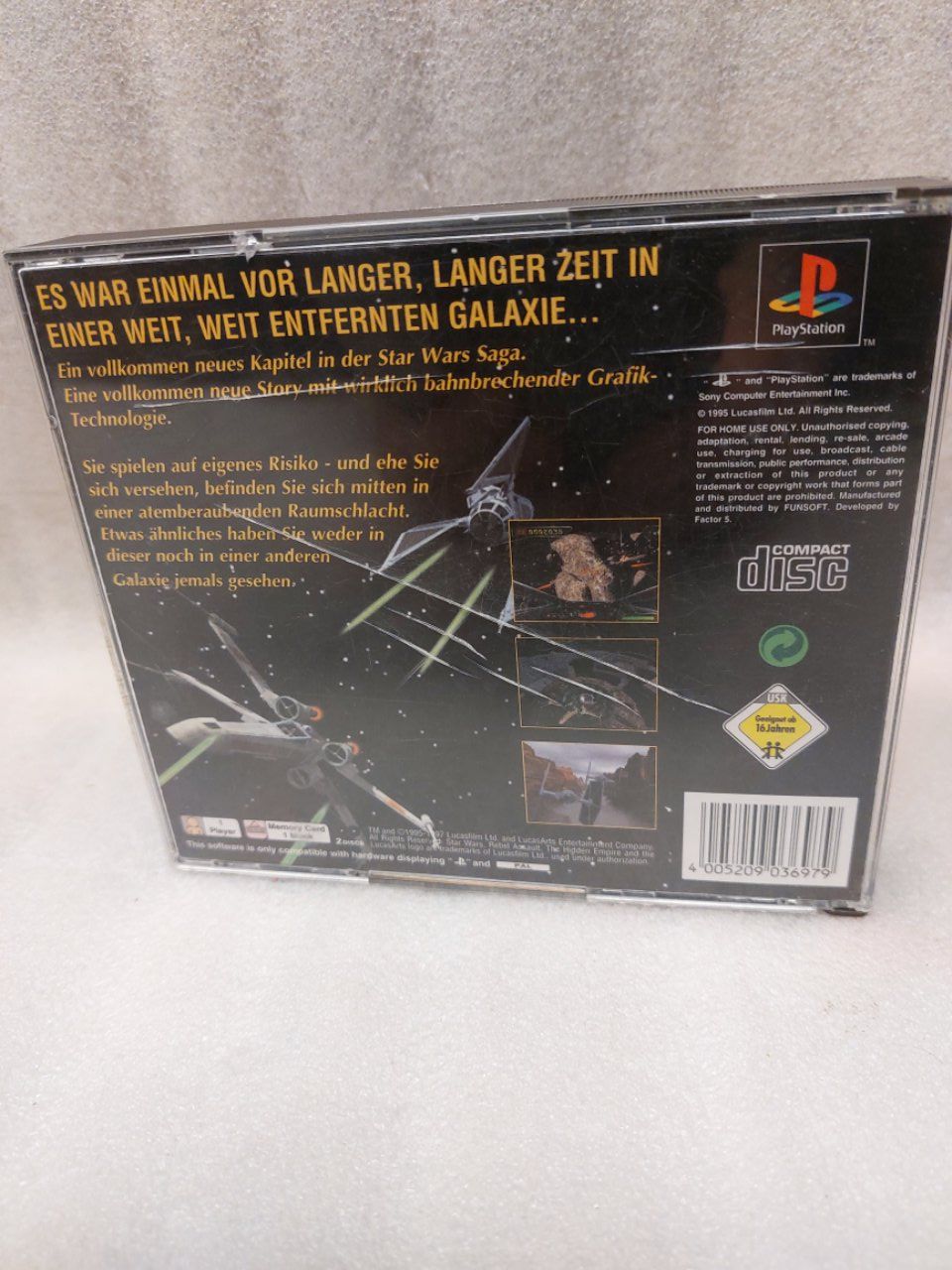 Sony Giochi: Star Wars Rebel Assault II - PS1 – Usato da Pambio Noranco venduto da Pol69 2