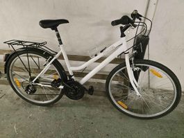 Damenvelo Travel weiss 26 Zoll gebraucht