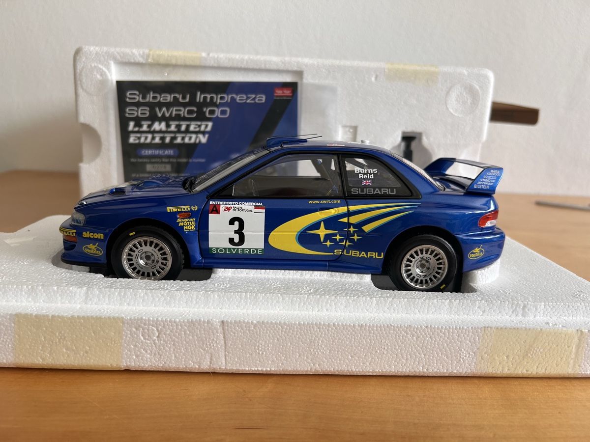 Subaru Modellini d'auto: Subaru Impreza WRC '00 R.Burns 1:18 – Nuovo (secondo la descrizione) da Romanshorn venduto da tamiya_aul 3