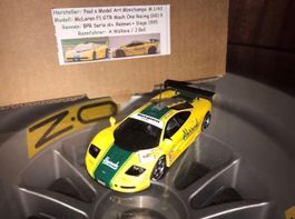 McLaren F1 GTR Mach One Racing 1/43 Minichamps