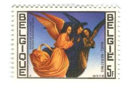 Briefmarke "Weihnachten. Belgien