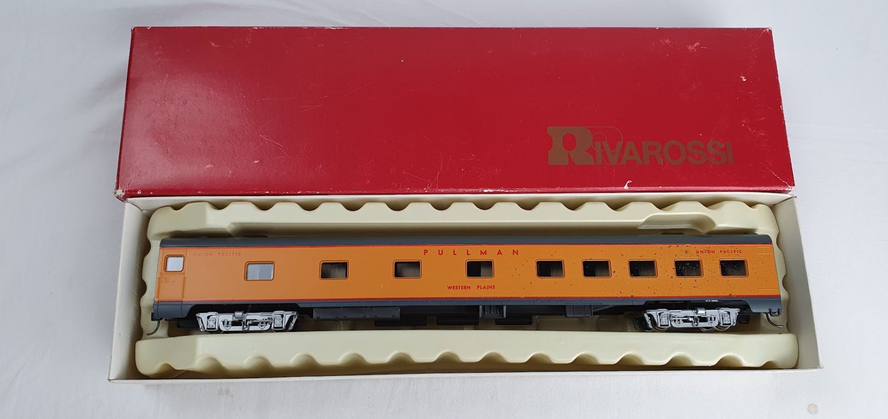 Rivarossi Modellini di ferrovie: Rivarossi 5637 Union Pacific Pullman "Roomette"  DC/H0, OVP – Usato da Seon venduto da voAllBah 8