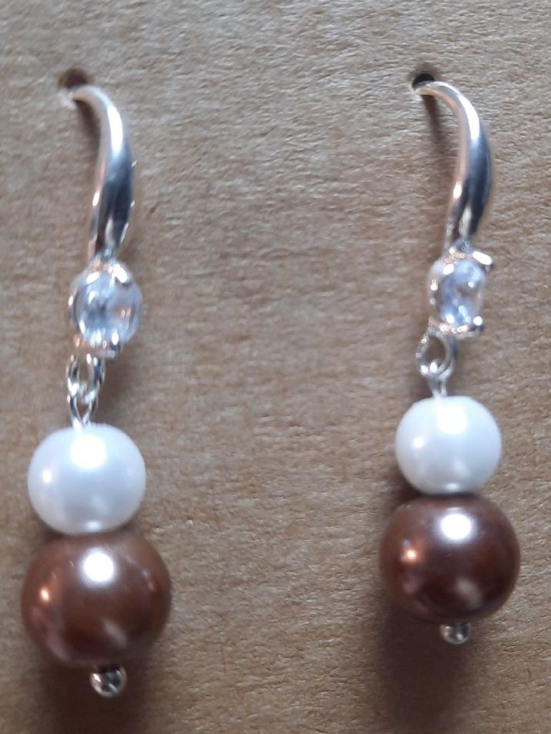 Perle (finte): Elegante Ohrringe mit Perlen, neuwertig – Nuovo (secondo la descrizione) da Solothurn venduto da lsc_pf99 2
