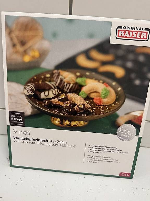 Teglie da forno: Blech für Vanillekipferl/Vanillegipfeli – Usato da Zürich venduto da mel_v8qp 2