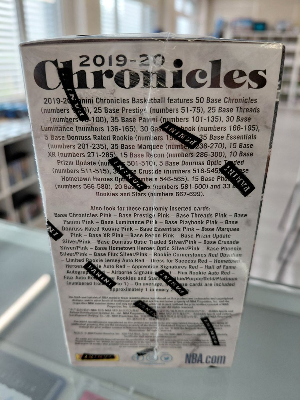 Panini Carte collezionabili: 2019/20 Panini Chronicles Basketball BLASTER Box – Nuovo e nell'imballaggio originale da Uezwil venduto da -Retrogames- 3