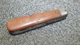 Alte Elsener 47 Victorinox Sackmesser Militar Holz