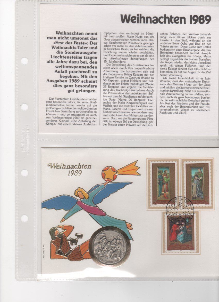 Tutti le monete: Numis Brief, Weihnachten 1989 – Usato da Muri AG venduto da rogana