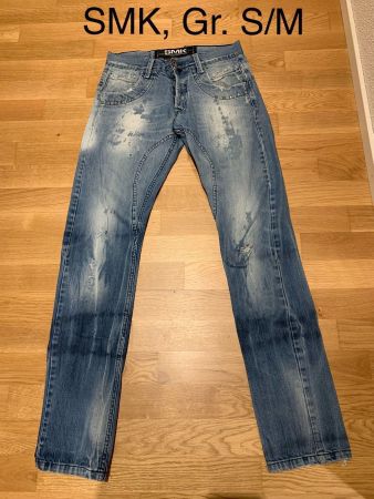lässige helle SMK Jeans Gr. S/M