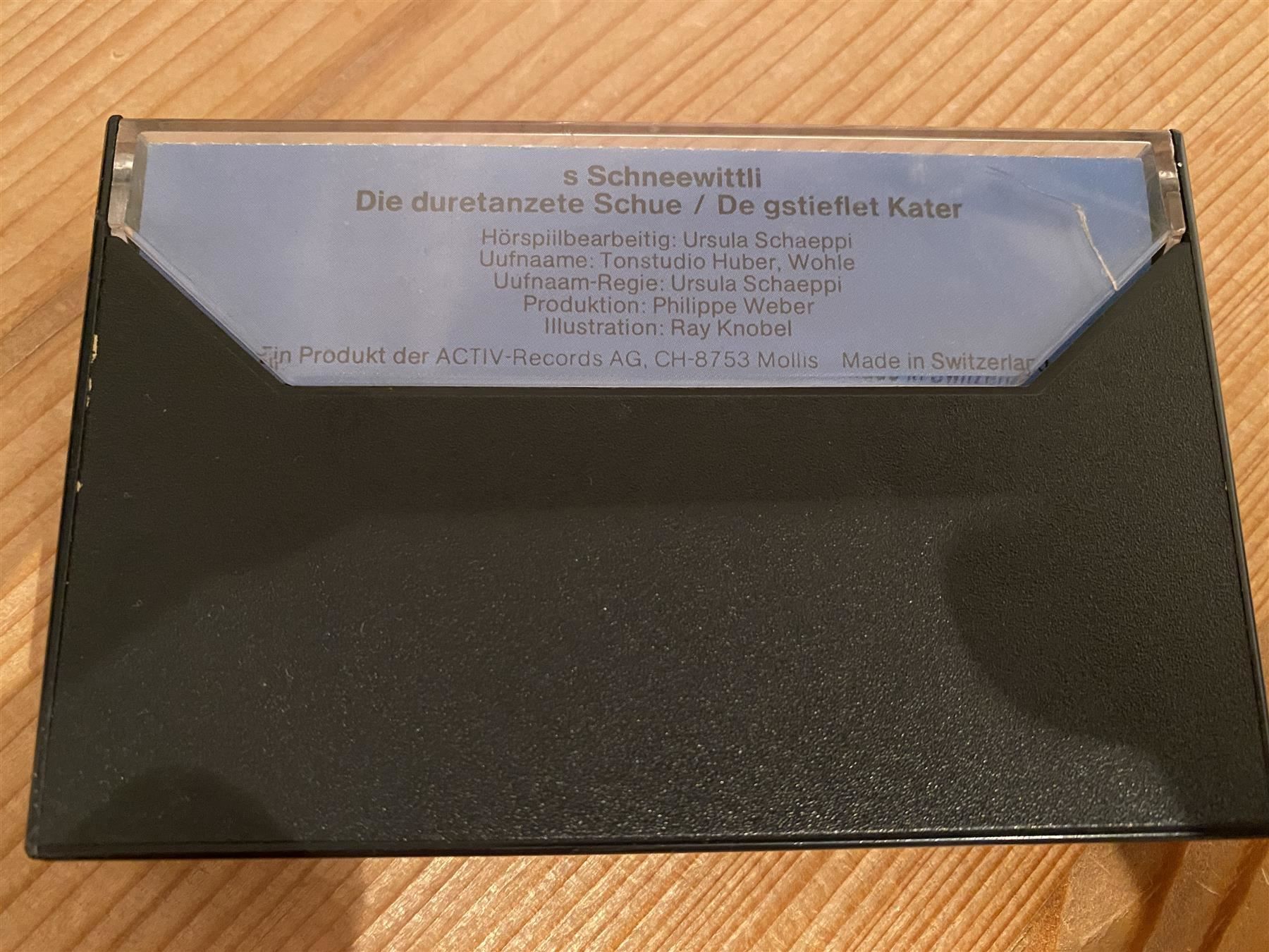 Musicassette: Kassette - S SCHNEEWITTLI & – Usato da St.Gallen venduto da kingsamas 2