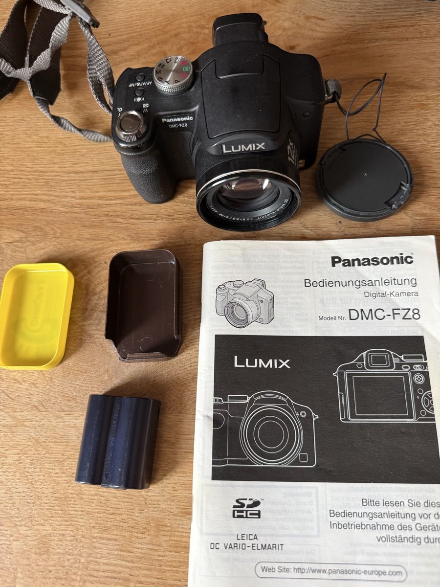 Panasonic Fotocamera: Panasonic Lumix DMC-FZ8 Digitalkamera – Usato da zürich venduto da drebin893 3